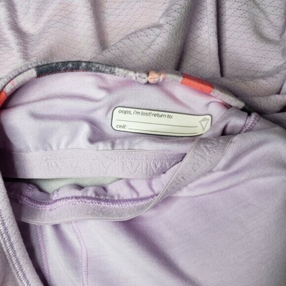 Ivivva Girl's Racerback Tank Workout Top Built in Bra Size 12 Lilac Ligh… - Picture 9 of 14